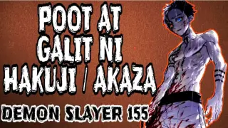 Demon slayer chapter 155 - Poot at galit ni hakuji | upper moon 3 | kidd sensei tv