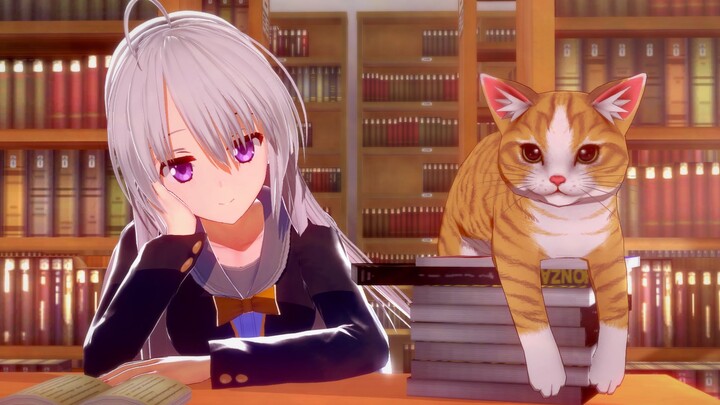 "Ayaji Nene" first met in a corner of the library ✦ アイドル