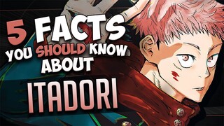 YUJI ITADORI FACTS - JUJUTSU KAISEN