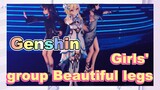 Girls' group Beautiful legs