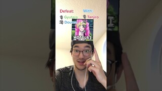 Demon Slayer: Defeating TWO Upper Moons with Four Characters