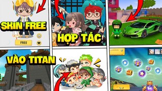 MINI WORLD: HỢP TÁC ANIME VÀ NHẬN SKIN FREE, CÁCH GIA NHẬP TITAN TEAM