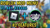 Roblox Mod Menu V2.481.423686 With 82 Features Updated New Mod Menu!!!😱😱