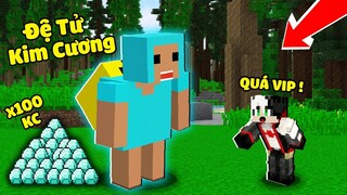 NẾU REDHOOD SỞ HỮU ĐỆ TỬ KIM CƯƠNG CÓ THỂ ĐÀO KIM CƯƠNG TRONG MINECRAFT*TROLL MỀU BẰNG ĐỆ TỬ