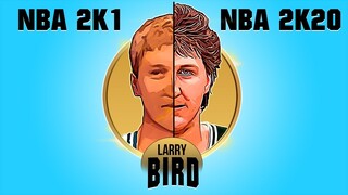 LARRY BIRD, the evolution [NBA 2K1 - NBA 2K20]