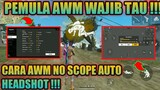 CARA AWM NO SCOPE FREEFIRE TERBARU - FF INDONESIA