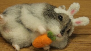 [Wool Felt] Terakhir kali saya mencolek hamster seperti ini adalah yang terakhir kali