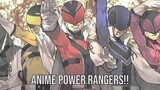 SENTAI DAI SHIKKAKU!! Power Rangers dalam wujud Anime
