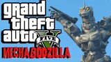 Mechagodzilla (Kiryu) Mod | GTA 5 Moment Lucu (Bahasa Indonesia)