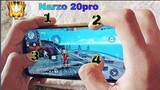 Realme narzo 20pro free fire gameplay test 4 finger claw handcam m1887 onetap headshot High FPS test
