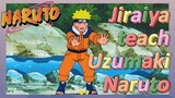 Jiraiya teach Uzumaki Naruto
