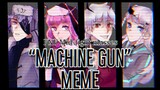 【FNF/Handwriting】MACHINE GUN meme church model personification