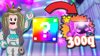 GOT DARK MATTER LUCKI DOMINUS SA RAINBOW BLOCK! Pet Simulator X - Roblox