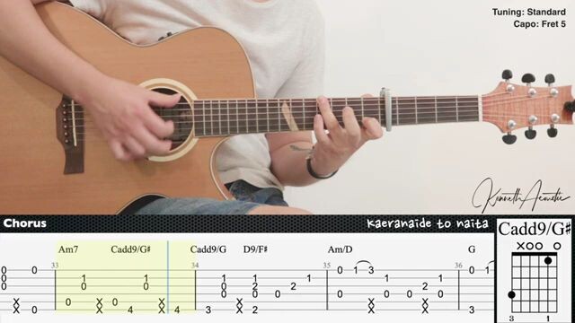 Stay with Me-- Fingerstyle tabs ❤❤☺