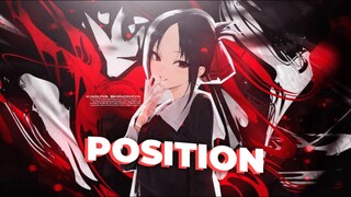 Kaguya Shinomiya - Positions [AMV] Edit