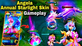 ANGELA NEW SKIN GAMEPLAY!😍💖AVATAR OF TIME⌛