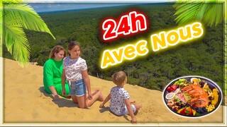 24H Une Journée Avec Nous En Vacances | Vlog Famille