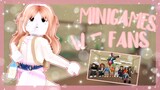 [MM2] MINIGAMES WITH FANS! (4K SPECIAL)