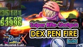 [ROX] Guide and DSP Test for Sniper Rifle + Shotgun DEX PEN FIRE Build Gunslinger. | KingSpade