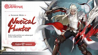 Preview of Kujira's brand-new Season Skin "Nautical Hunter" | Season 16 | Onmyoji Arena