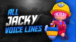 JACKY Voice Lines | Brawl Stars