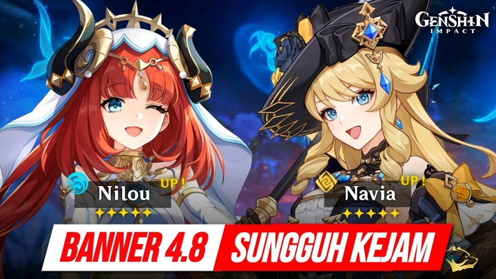 REVIEW & Analisis Banner 4.8 Navia Nilou Kaveh Kirara Ningguang & Weapon Banner - Meppostore.id