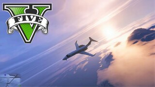 HOW BIG IS THE MAP in GTA V? Fly Across the Map