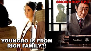 Snowdrop Ep 3 Youngro's step mother slapped her face! Youngro is from rich family