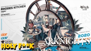 Arknights - Istina (NEW SKIN) with a lot of Pancakes [Rhodes Kitchen Skin]