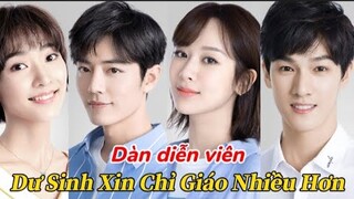 Dàn diễn viên: Dư Sinh Xin Chỉ Giáo Nhiều Hơn (余生请多指教)