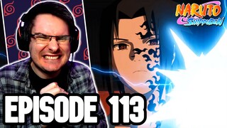 SASUKE VS OROCHIMARU! | Naruto Shippuden Episode 113 REACTION | Anime Reaction