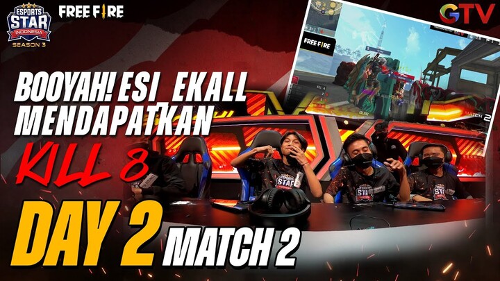 BOOYAH! ESI_EKALL MENDAPATKAN KILL PALING TERBANYAK | ESPORTS STAR INDONESIA S3 GTV 2022