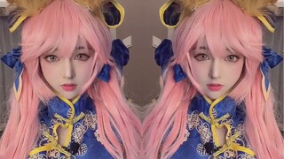 Di Sungai Gangga】Ooooo~Fgo Tamamo mantan Xiaoyu cheongsam cos