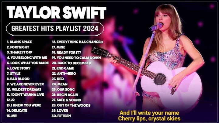 Taylor Swift Greatest Hits