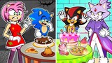 Rich vs Poor Birthday Party / Funny and Awkward Moments | Sonic the Hedgehog Animation