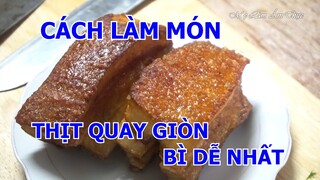 Thịt Heo Quay Giòn Bì Bằng Chảo Cực Nhanh | Ẩm Thực Mẹ Làm