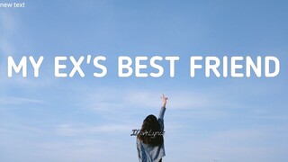 My Ex's Best Friend - Machine Gun Kelly & Blackbear [ LYRICS ]