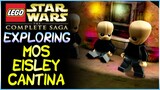 Exploring LEGO Hub Worlds | MOS EISLEY CANTINA (LEGO Star Wars: The Complete Saga)