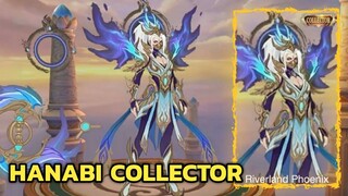 New Upcoming HANABI Collector Skin || New Hanabi Riverland Phoenix Skin Mobile Legends || MLBB