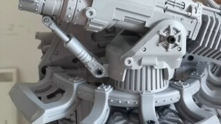 Transformasi sepenuhnya bergerak Warhammer 40k FW Warlord Titan selesai