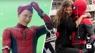 SUMPAH KOCAK BANGET!! Begini Kelakuan Lucu Pemeran Film Spiderman Yang Tidak Ada Dalam Film