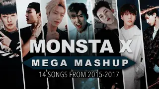MONSTA X: 2 YEAR MEGA-MASHUP [ 14 Songs From 2015-2017 ]