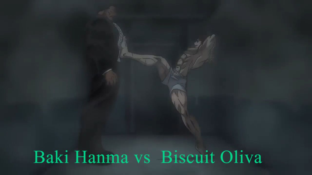 baki vs Biscuit oliva dublado completo - BiliBili