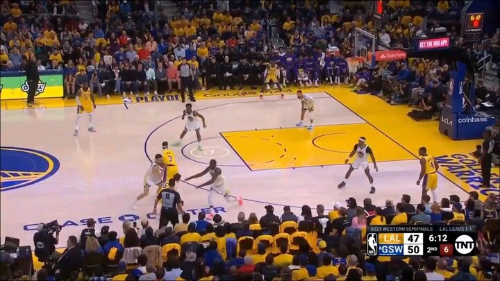 NBA Playoffs Game 5 Warriors vs Lakers Highlights
