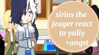 *sirius the jaeger react to yuliy*      《angst, cringy》1/1