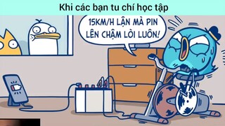 Khi các bạn tu chí học tập