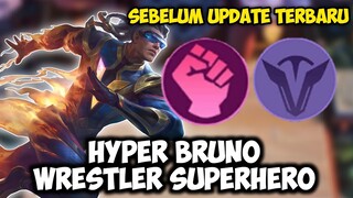 BRUNO WRESTLER SUPERHERO !! TENDANGAN APA TINJUAN INI ? MAGIC CHESS COMBO TERBARU 2022