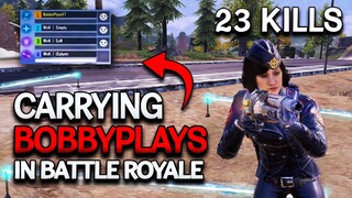 BobbyPlaysYT reacts to Solo vs. Squad Clutch! | Call Of Duty: Mobile Battle Royale