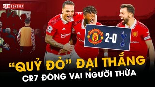 MAN UNITED 2-0 TOTTENHAM: RONALDO MẤT ĐIỂM TRONG NGÀY QUỶ ĐỎ THĂNG HOA