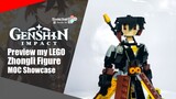 Preview my LEGO Genshin Impact Zhongli Figure MOC | Somchai Ud